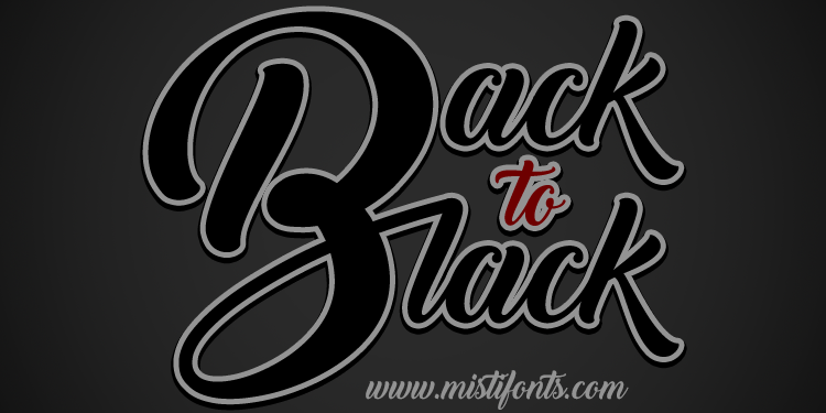 Back to Black: A Font for Authentic, Handcrafted Design