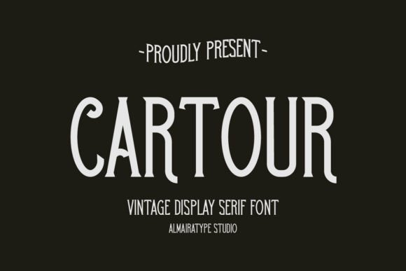 Cartour: A Vintage Serif with Modern Sophistication