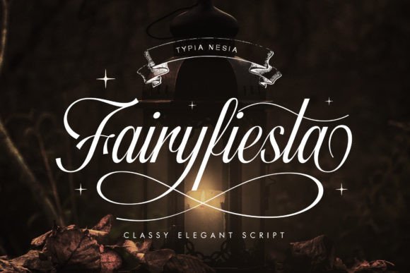 Fairyfiesta: A Classic Copperplate Calligraphy Script Font for Elegant Design