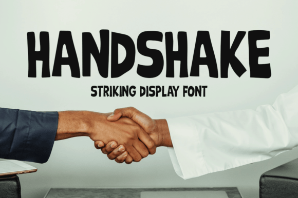 Handshake: A Display Font for Bold Brand Statements