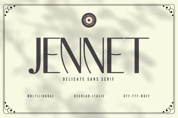 Jennet: A Modern Typeface for Minimalist Brands