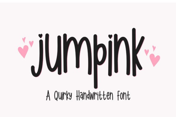 Jumpink: A Sweet Handwriting Font for Modern Brands