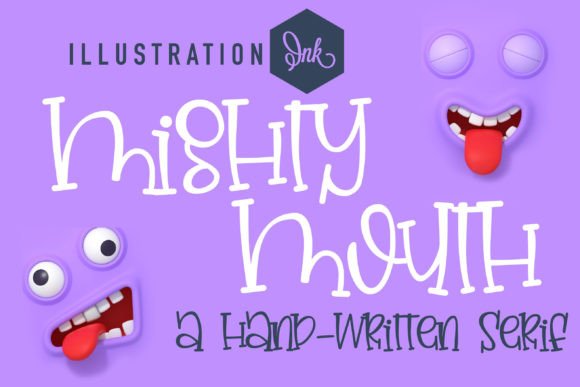 Mighty Mouth: The Slab Serif Font with a Handwritten Twist