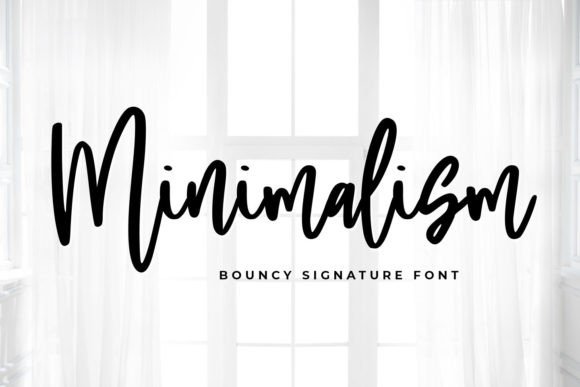 Minimalism: An Elegant Handwritten Font for Creative Projects