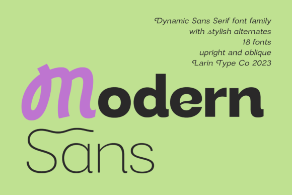 Modern Sans: A Designer's Guide to This Versatile Typeface