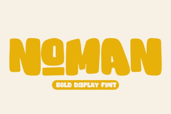 Noman Font: A Retro Display Typeface with Modern Charm