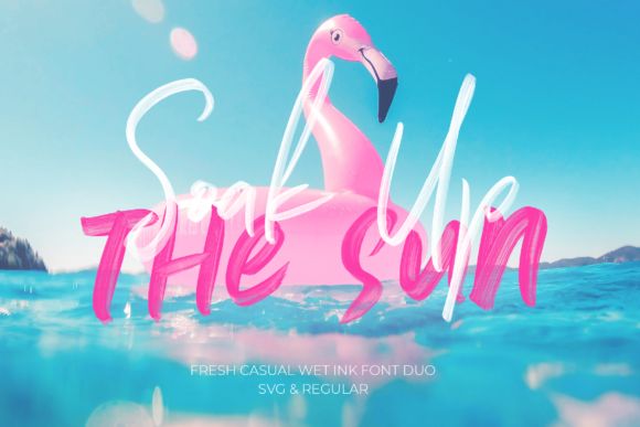 Soak Up the Sun Duo: A Font Collection for Summer Vibes