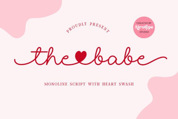 The Babe: A Handwritten Font That Brings Heart to Every Design