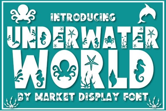 Underwater World: A Playful Font for Joyful Designs