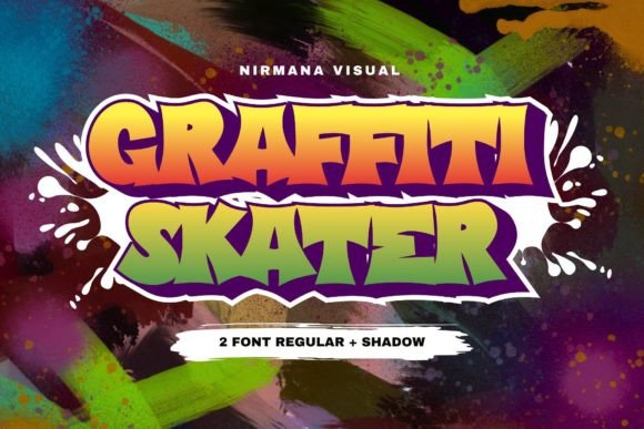 Unleash Urban Energy with Graffiti Skater Font