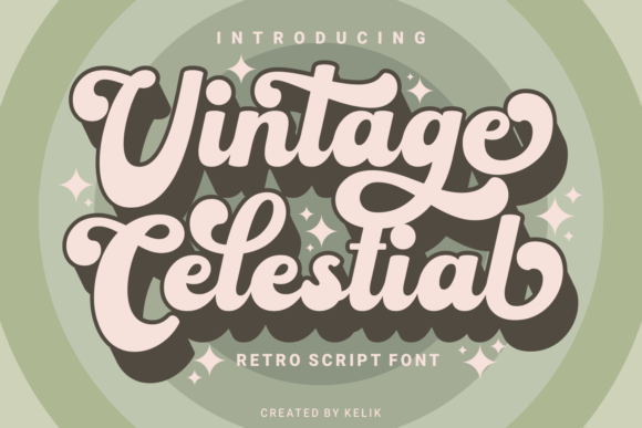 Vintage Celestial: A Typeface for Timeless Branding
